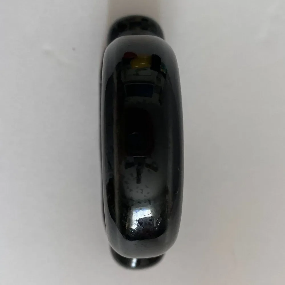 Fiestaware Black Discontinued Napkin Ring